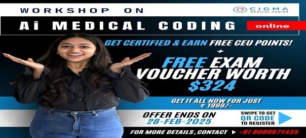 Cigma Announces 5-Day Online Workshop on AI in Medical Coding