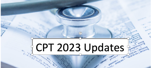 2023 CPT code updates